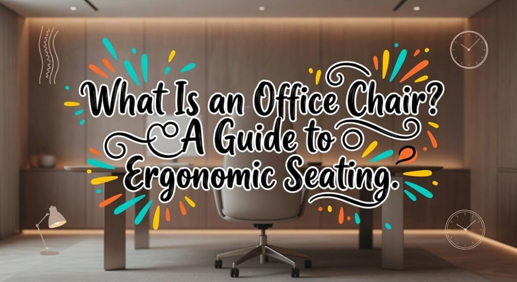 guide to ergonomic seating