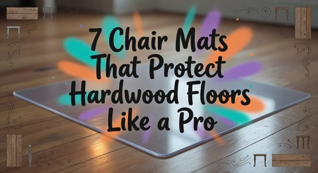 hardwood floor protection chairmats