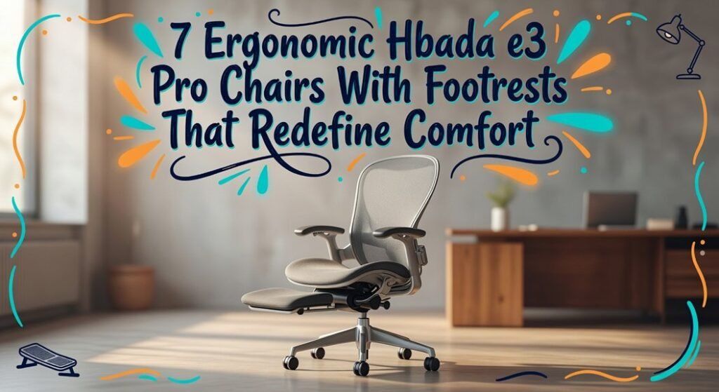 hbada chairs footrest ergonomic