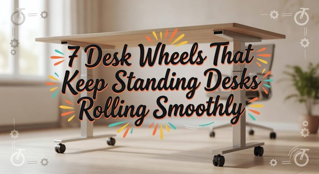 high quality desk caster wheels