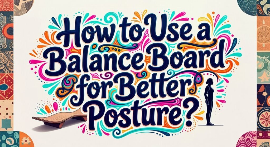 improve posture via balancing