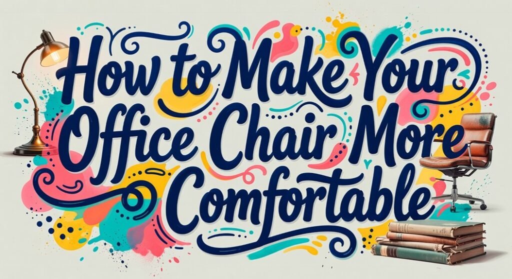 improving office chair comfort