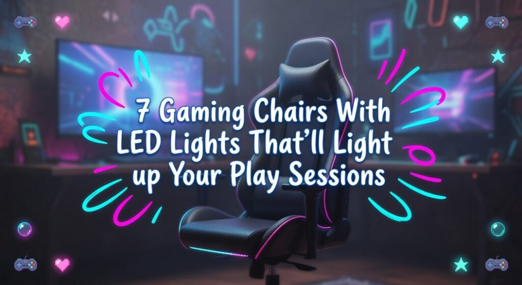 led lit gaming chairs