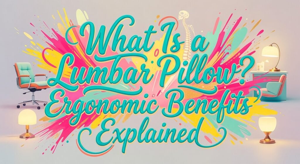lower back support pillow