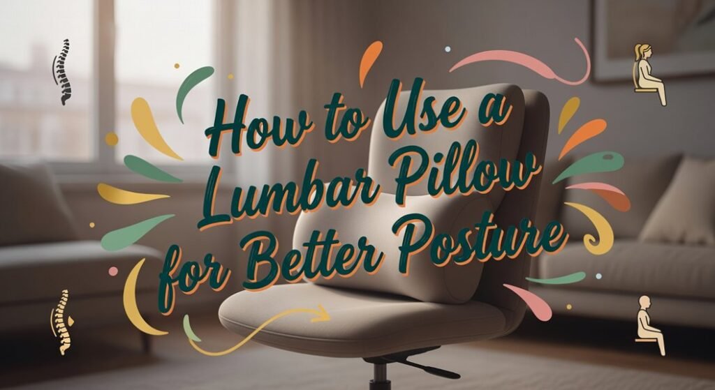 lumbar pillow posture improvement