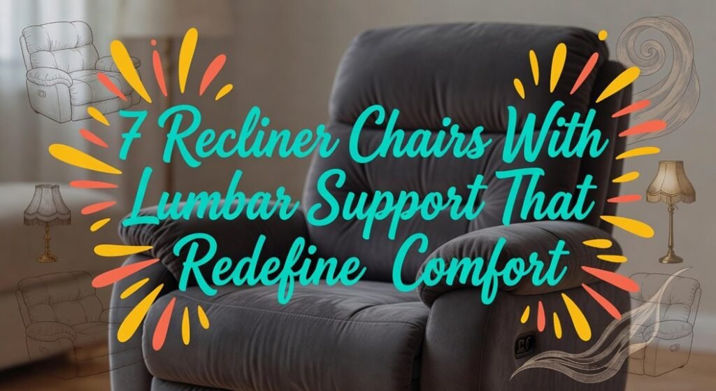 lumbar support recliner chairs