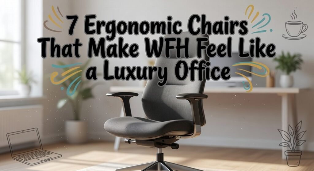 luxury ergonomic work from home chairs