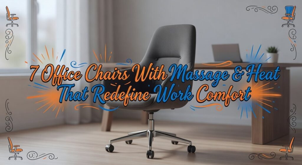 massage and heat office chairs