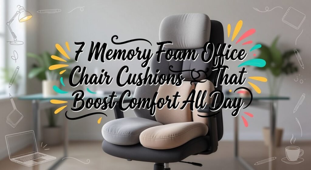 memory foam chair comfort cushions