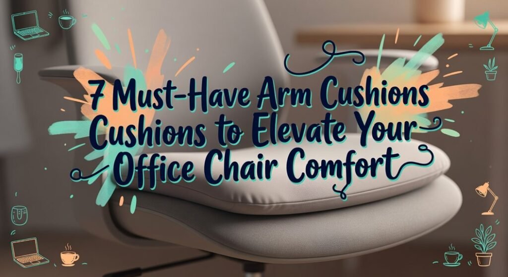 office chair arm rest supports
