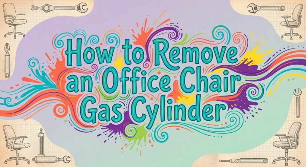 office chair cylinder removal