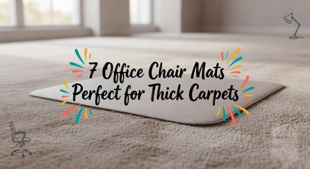 office chair mats for thick carpets
