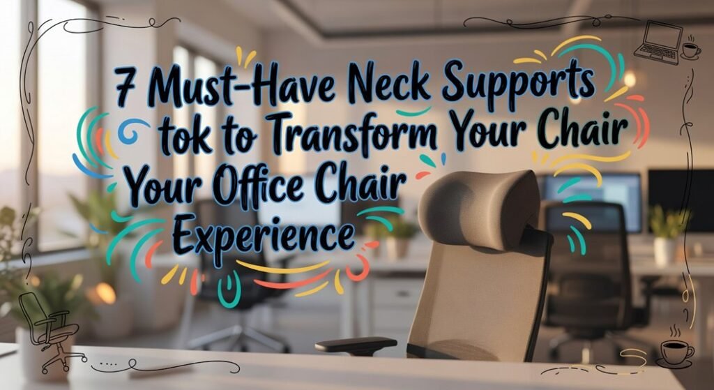 office chair neck support