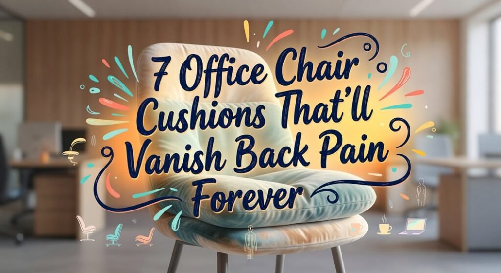 office chair pain relief