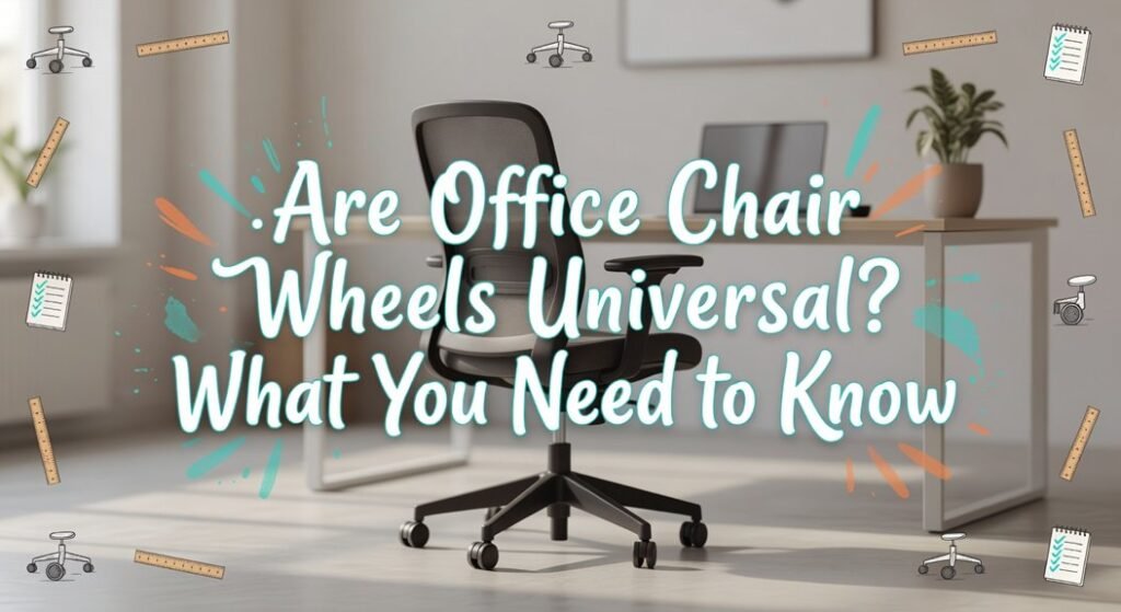 office chair wheel compatibility