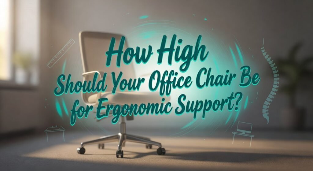 optimal chair height adjustment