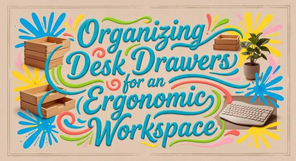 optimizing desk drawer organization