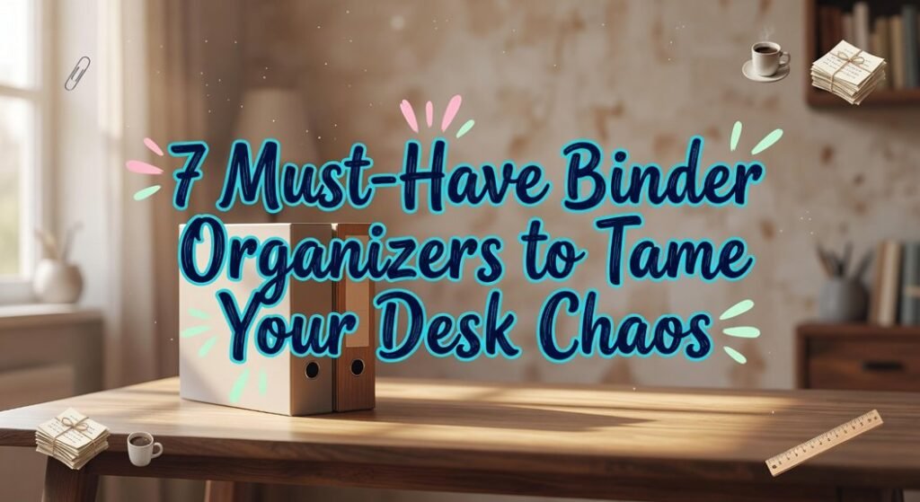 organize paper desk chaos