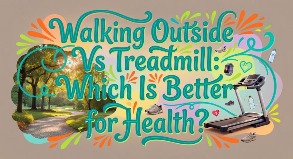 outdoor vs indoor walking