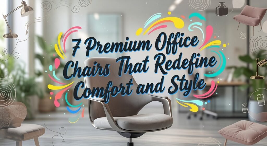 premium chairs redefine comfort