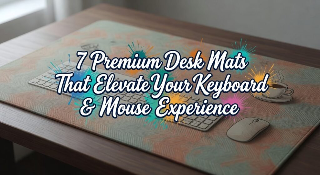 premium desk mats elevate experience