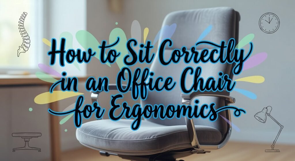 proper chair posture technique