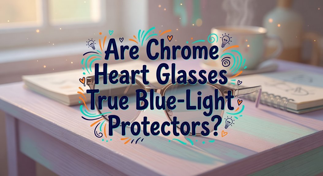 Are Chrome Heart Glasses True Blue‑Light Protectors?