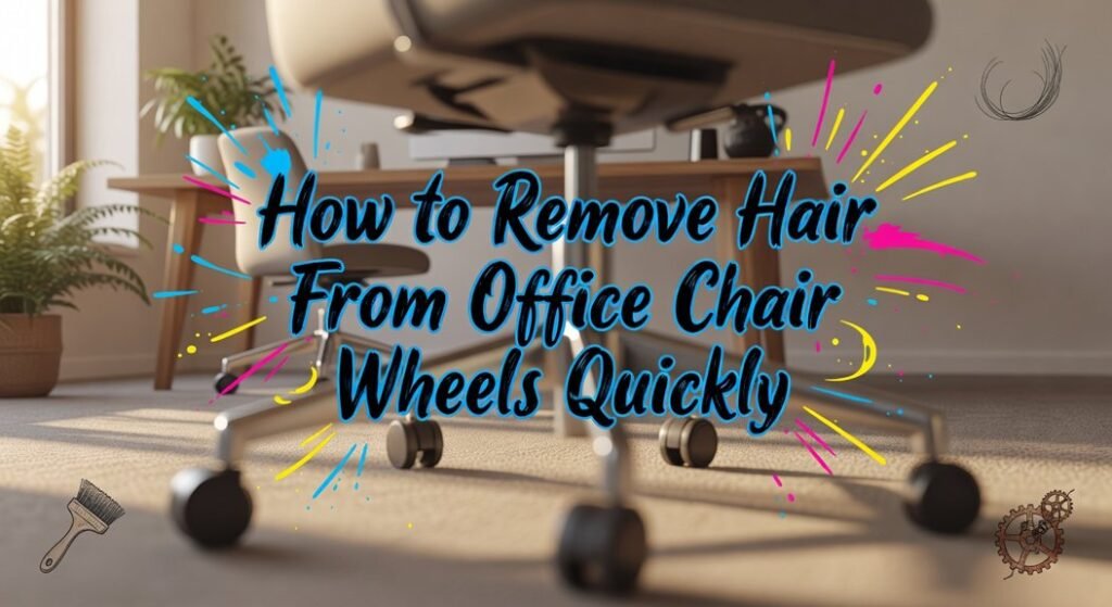 quick office chair cleaning