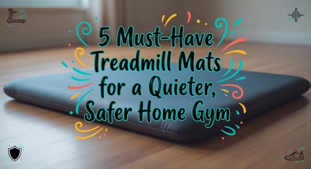 quiet safe treadmill mats