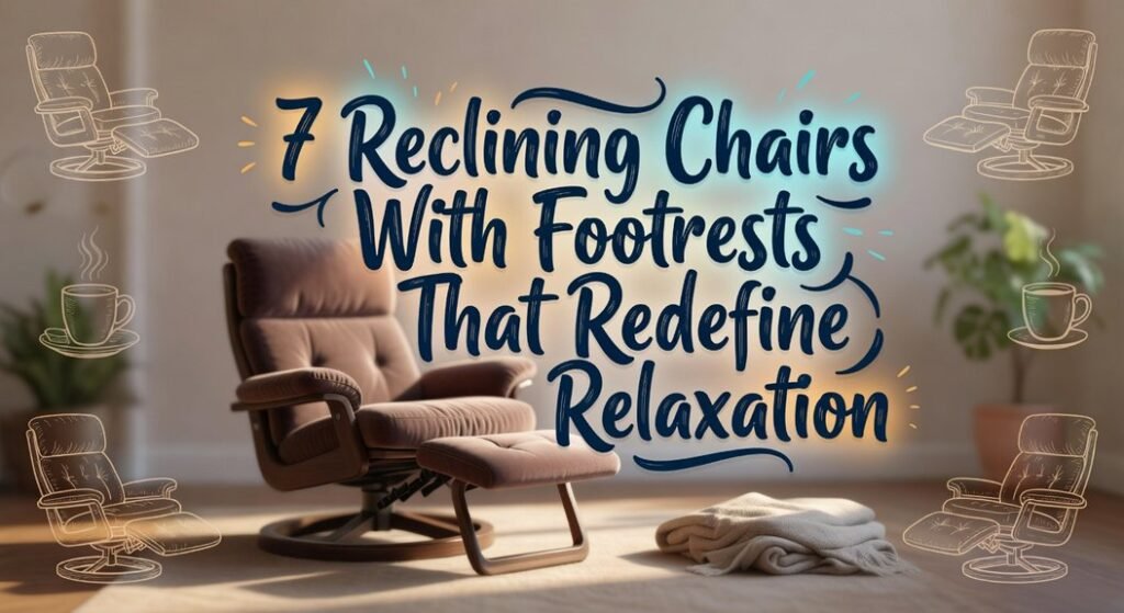 reclining footrest chair selection