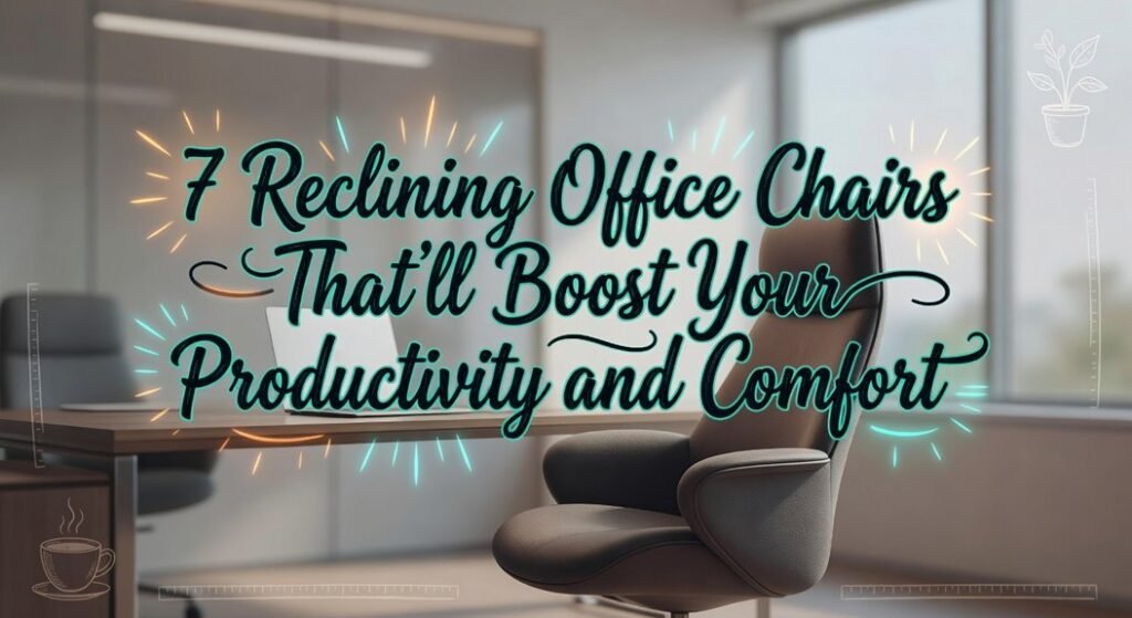 reclining office chairs selection