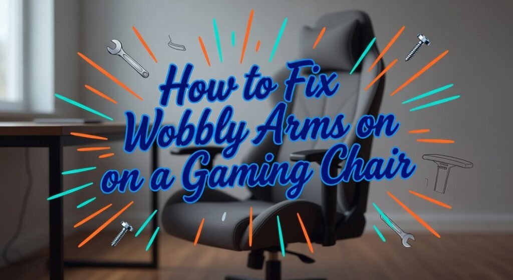 repair gaming chair armrests