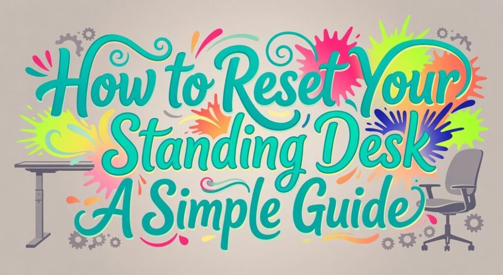 resetting a standing desk