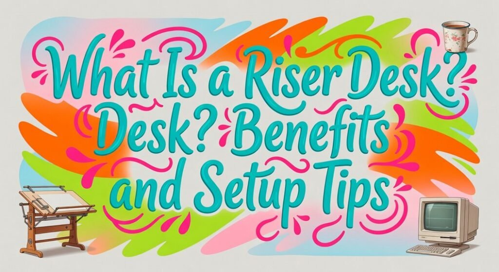 riser desk health benefits