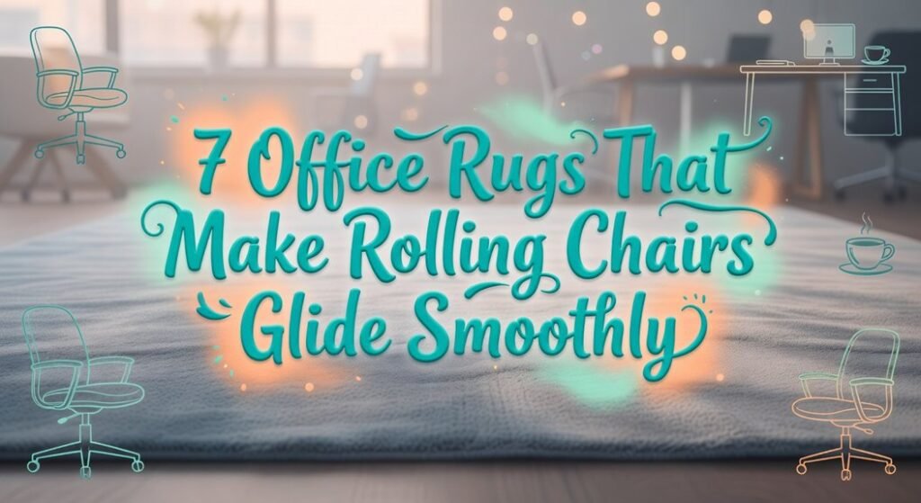 rugs enable smooth chair glide