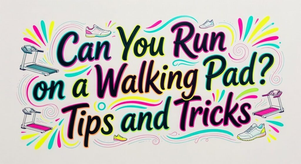 running on walking pads