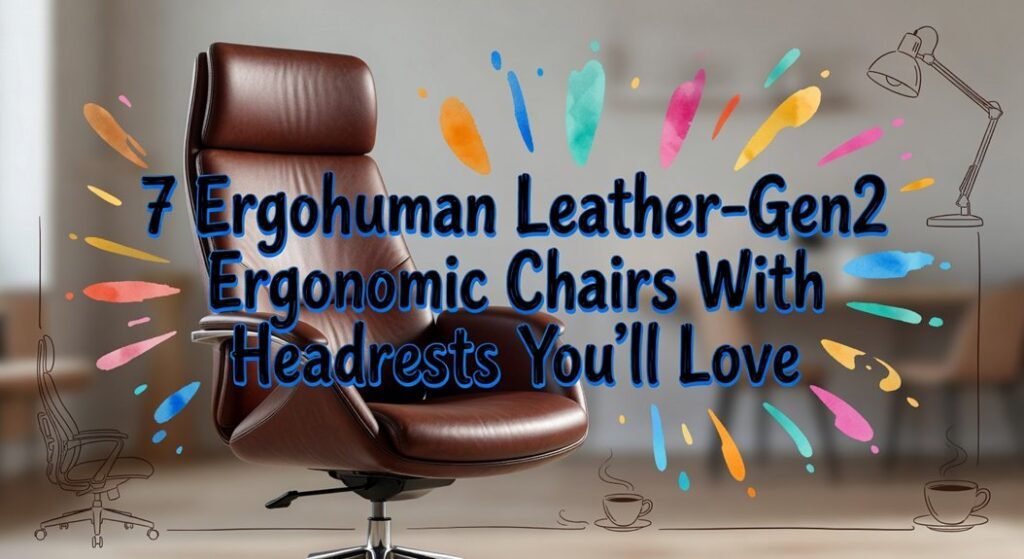 seven premium leather chairs