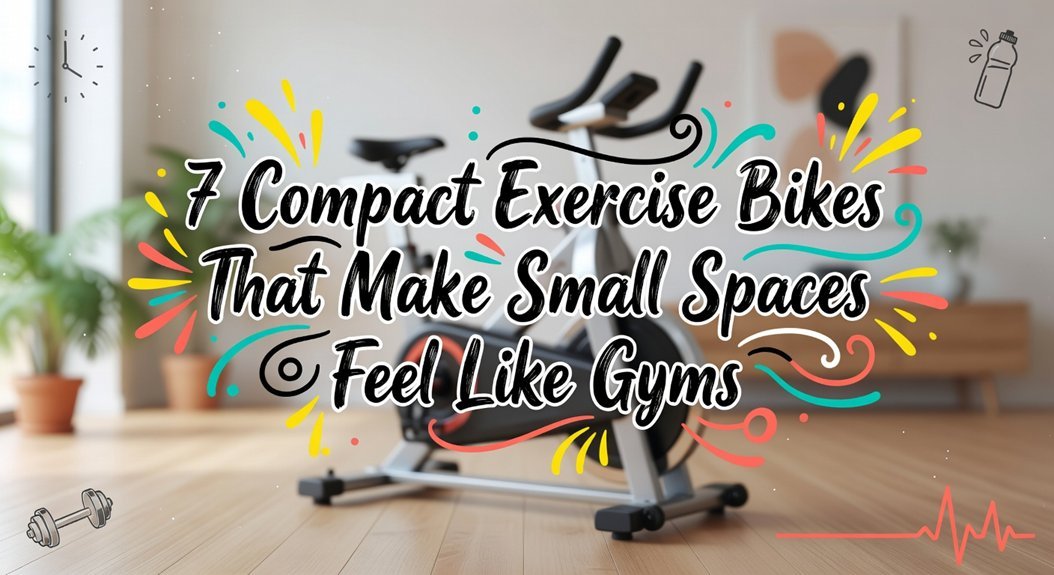 7 Compact Exercise Bikes That Make Small Spaces Feel Like Gyms
