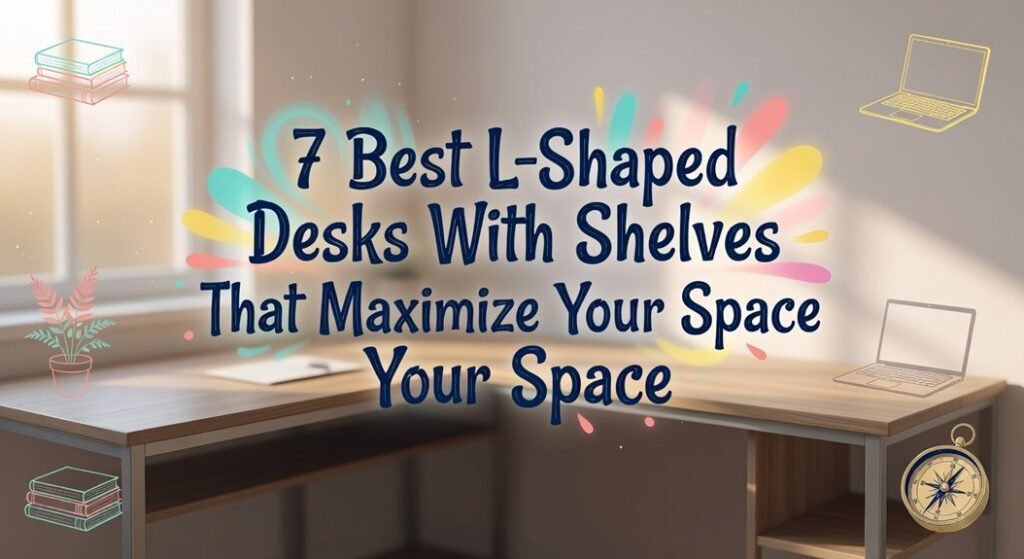 space maximizing desk shelves