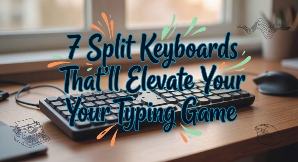 split keyboards enhance typing