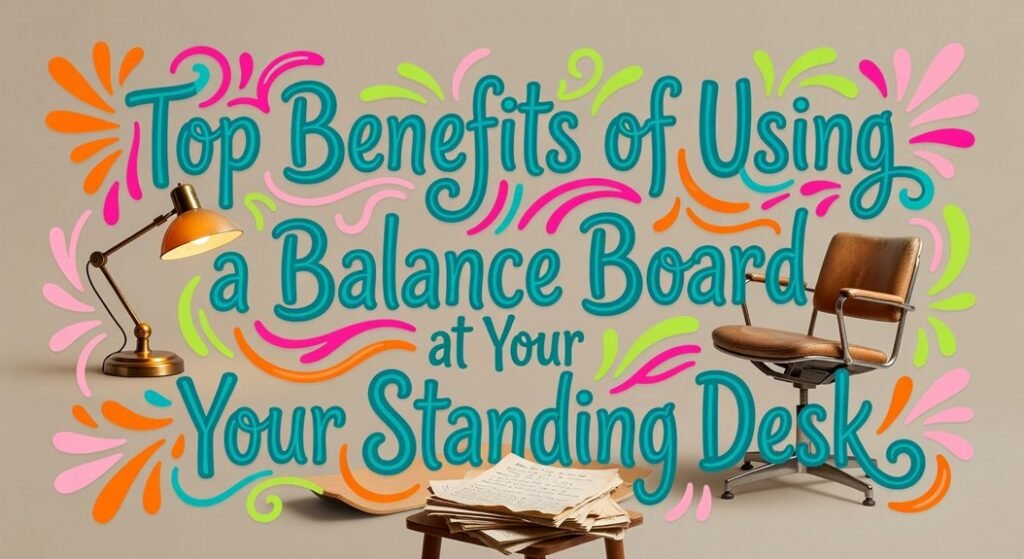 standing desk balance benefits