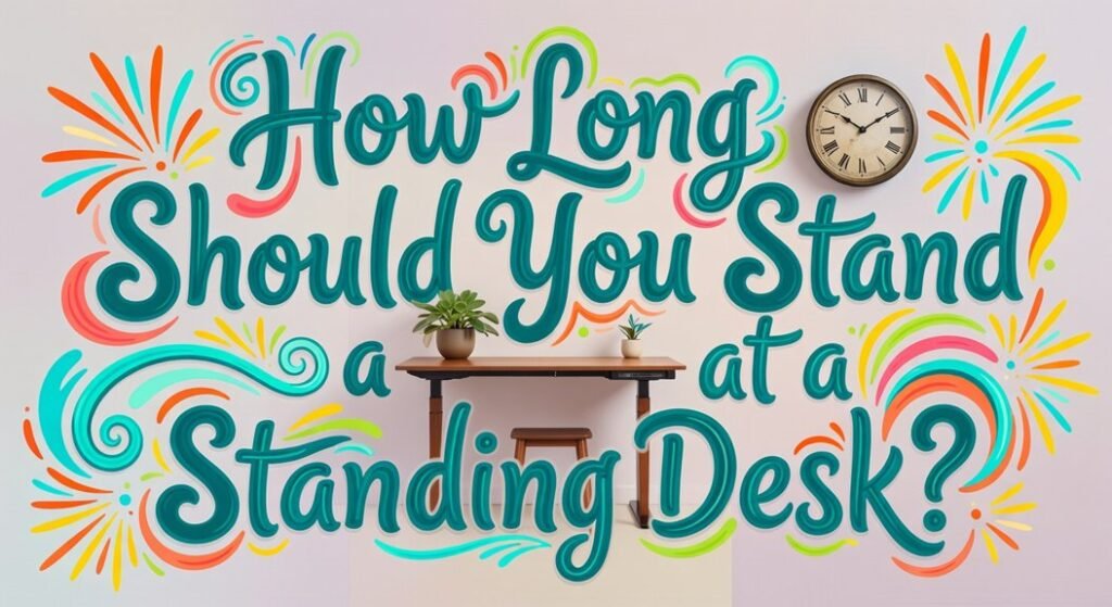 standing desk usage duration