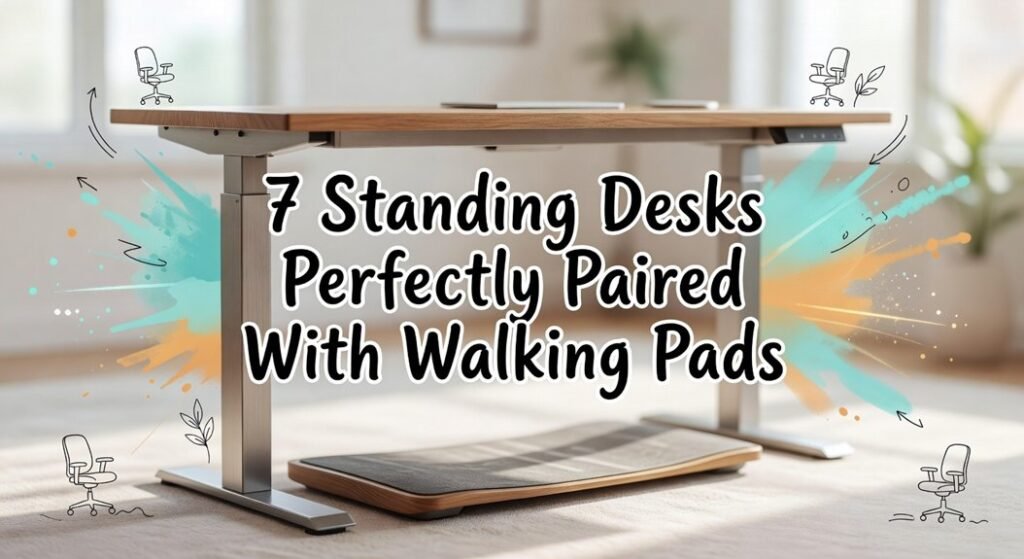 standing desks paired with walking pads