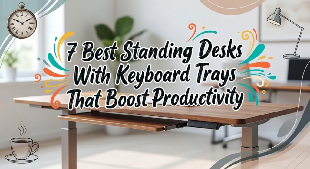 standing desks with trays standing desks with trays