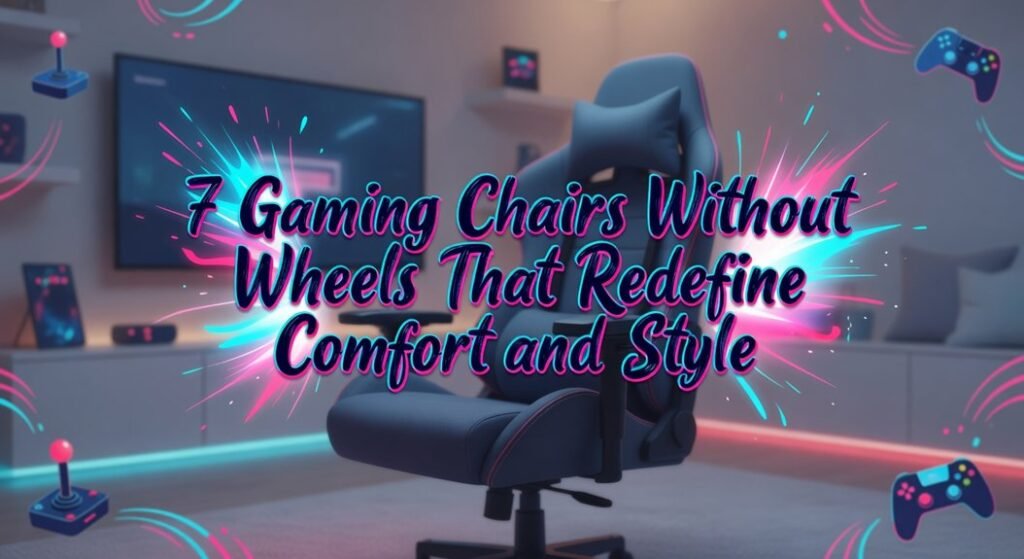 stationary chairs redefine comfort