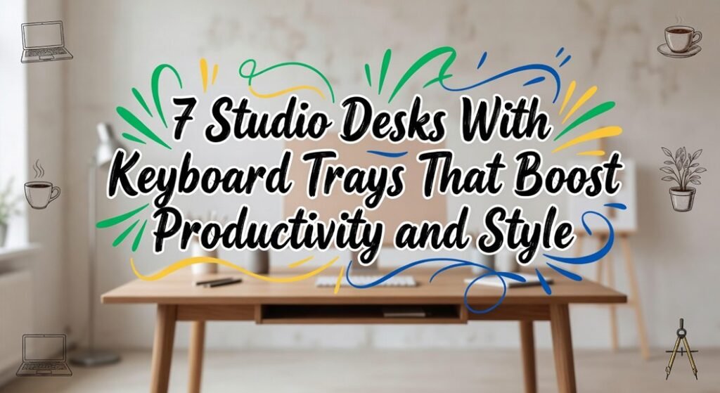 stylish productive desk trays