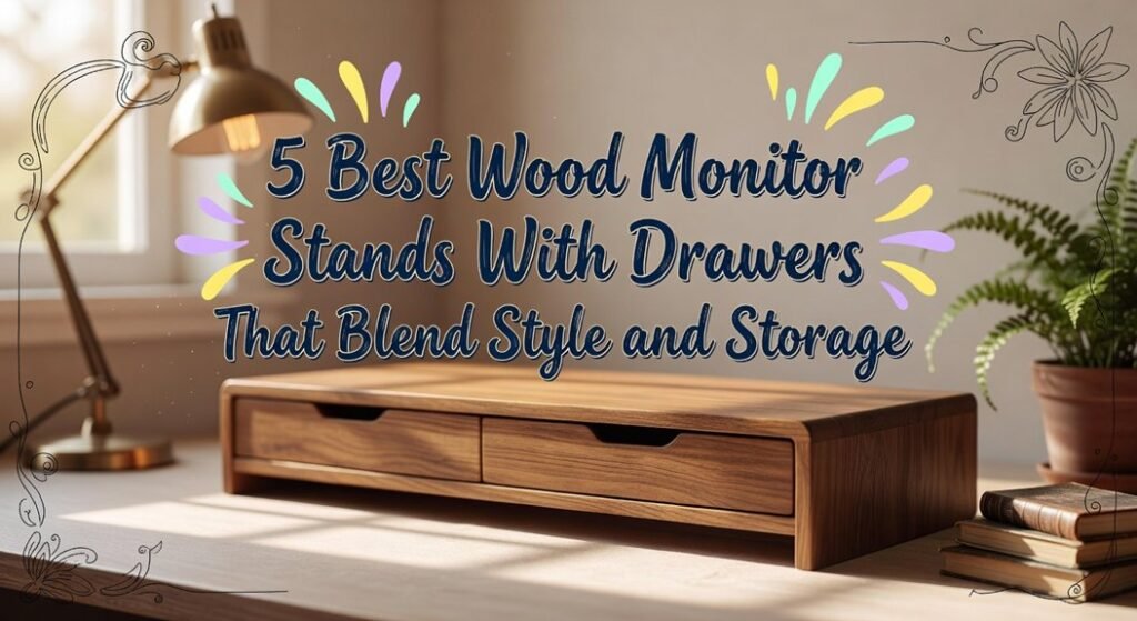 stylish wooden monitor stands stylish wooden monitor stands