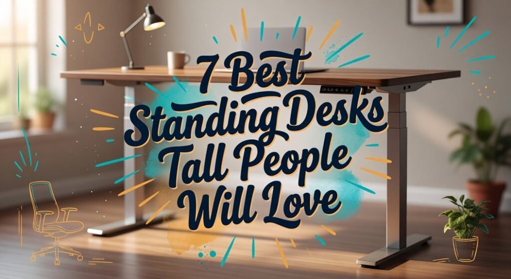 tall friendly standing desk options