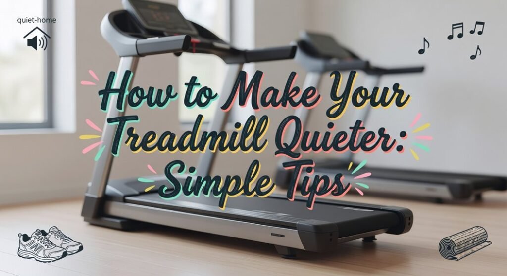 treadmill noise reduction tips