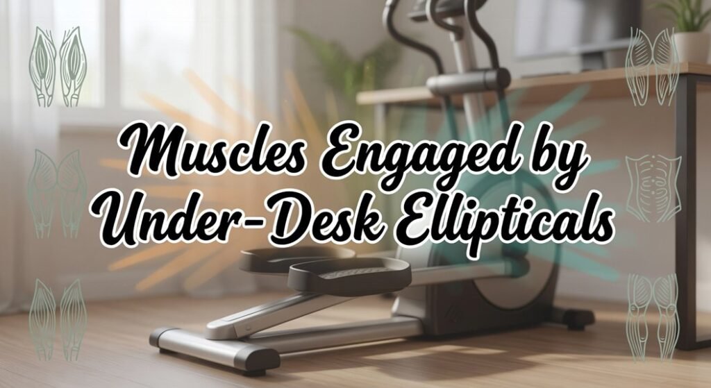 under desk elliptical muscle engagement